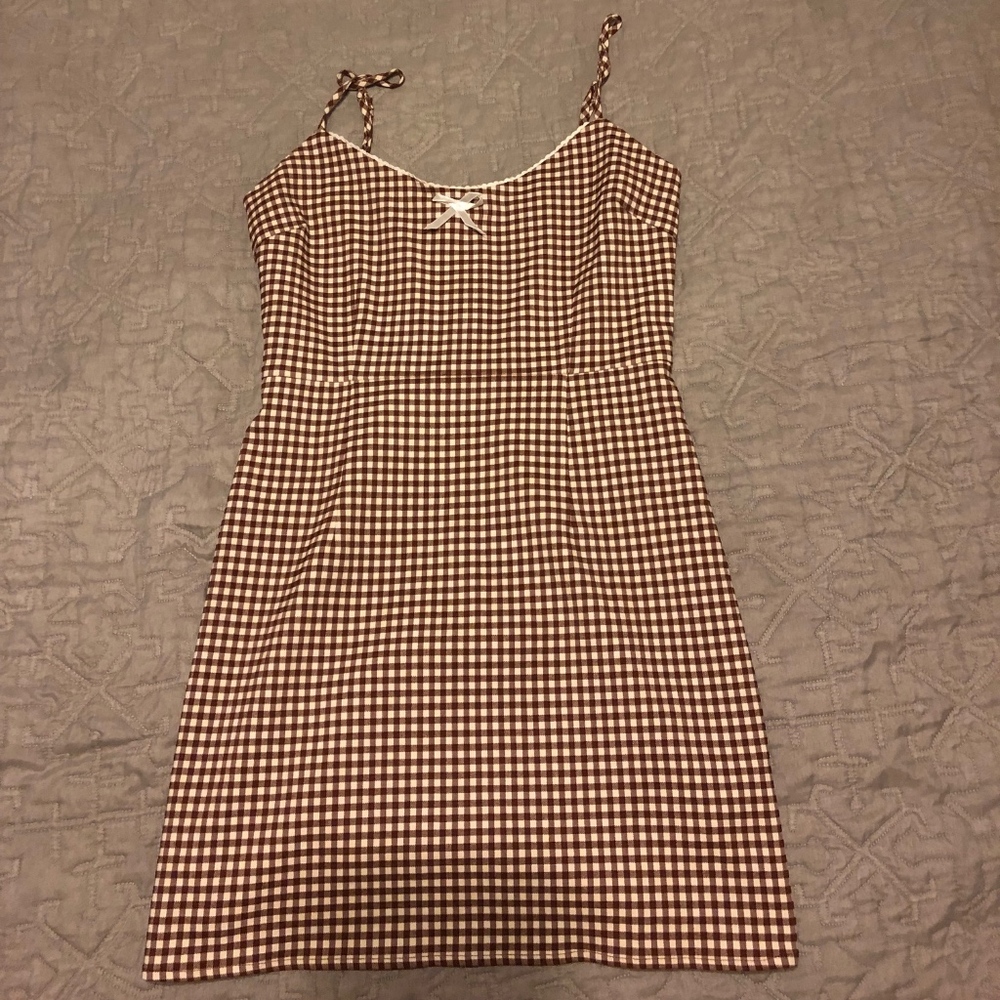 Urban Outfitter's Gingham Mini Dress Never Worn